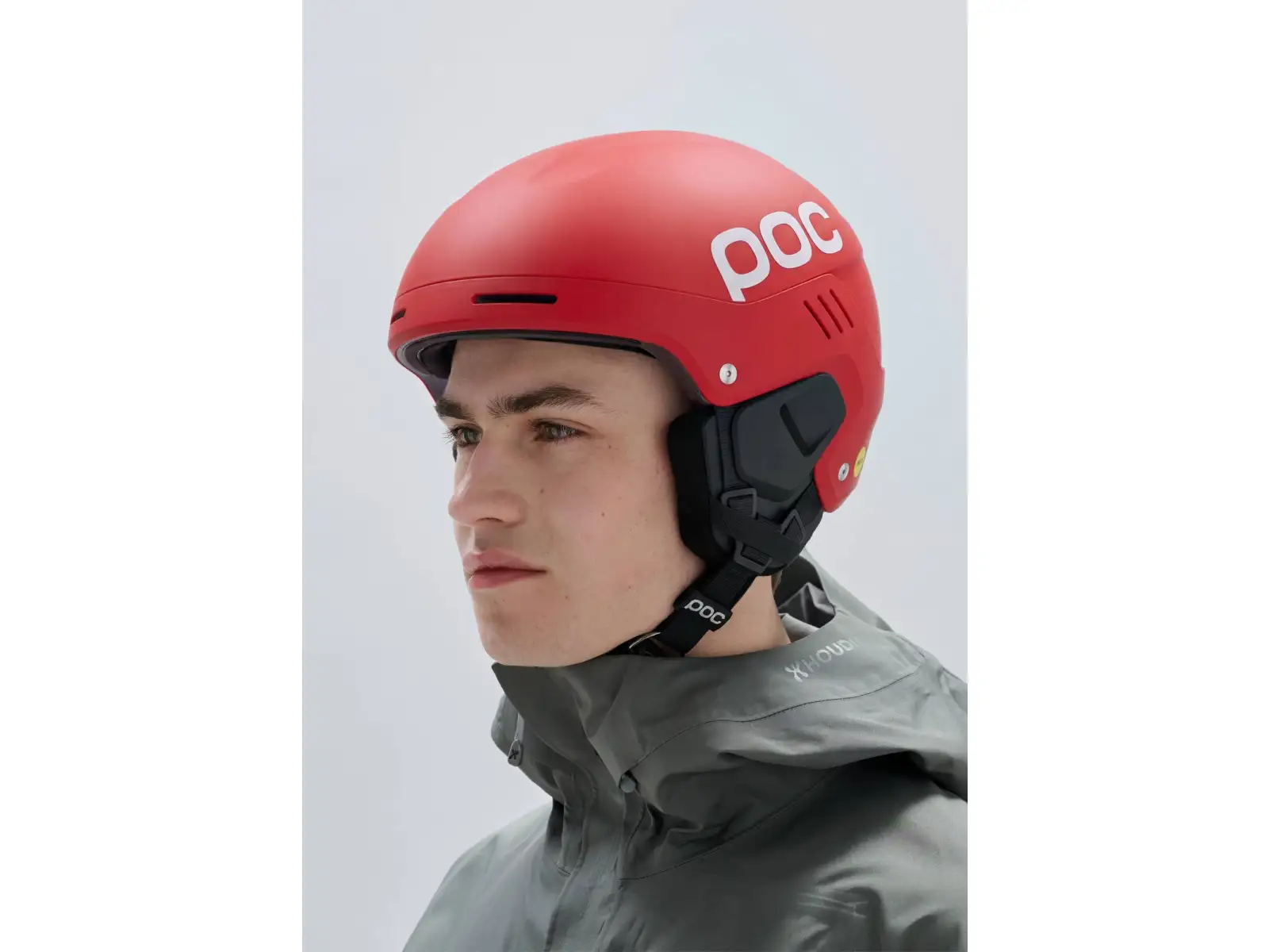 POC Arcus lyžařská přilba Prismane Red Matt