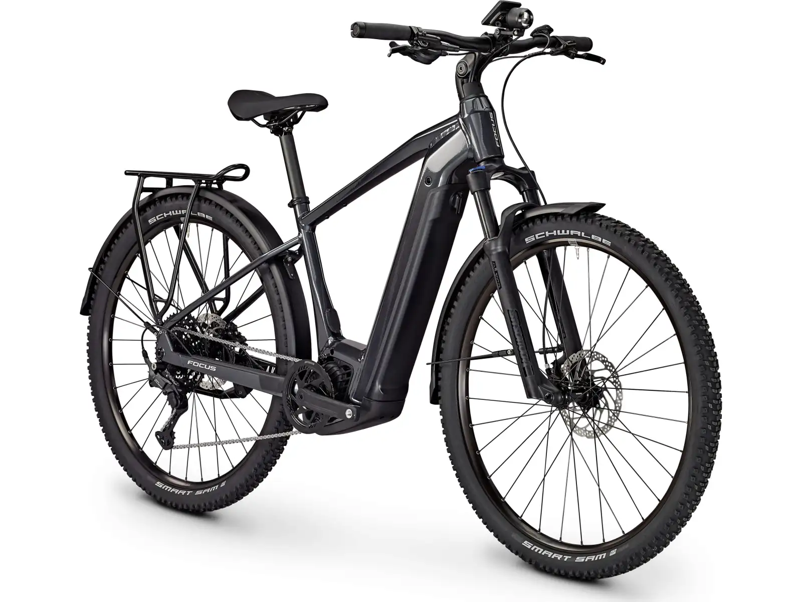 Focus Aventura2 6.7 DI 625Wh horské elektrokolo Dimanodblack Glossy