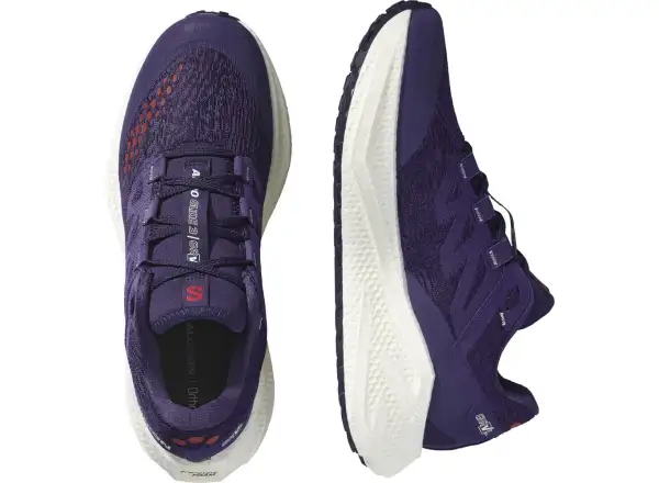 Salomon Aero Glide 3 GRVL pánská běžecká obuv Astral Aura/Vanilla Ice/Haute Red