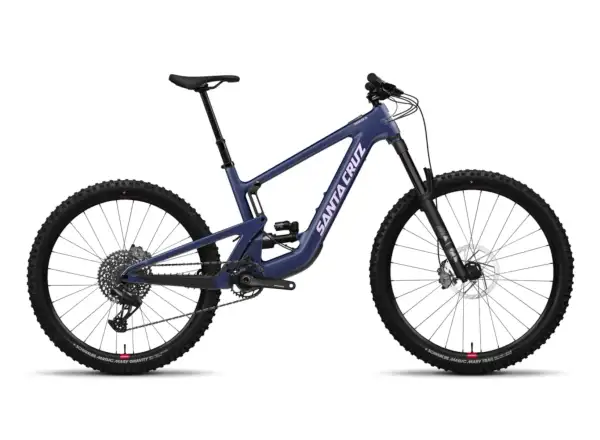 Santa Cruz Heckler SL 1 C MX Stout celoodpružené elektrokolo Matte Dark Blue