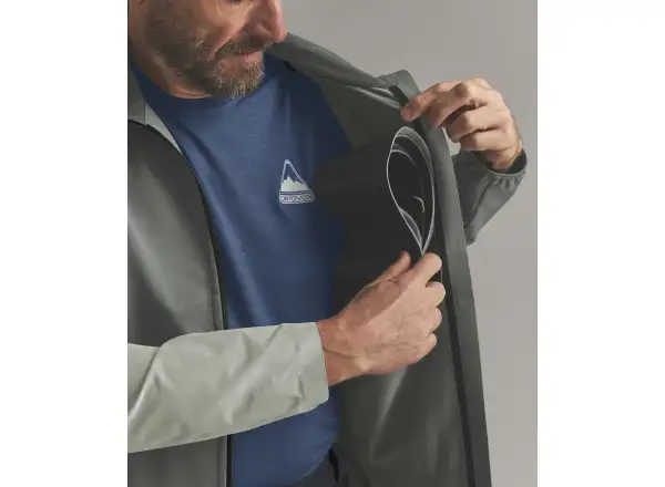 Ortovox Ortler Softshell Plus Jacket pánská softshellová bunda Dark Sage