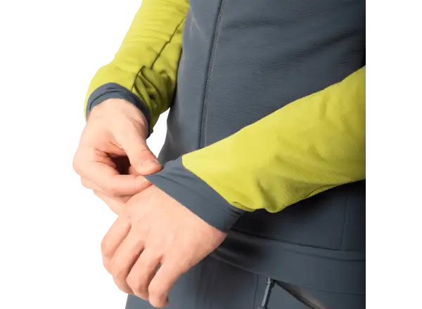 Dynafit Radical Polartec Hooded pánská bunda Golden Lime/0720
