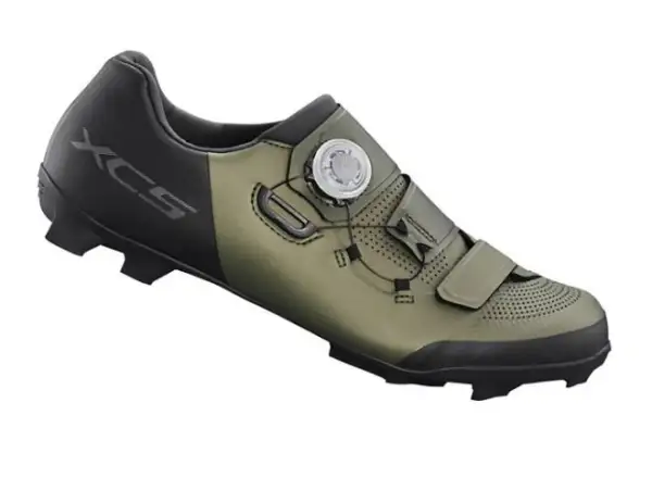 Shimano XC502 pánské MTB tretry zelená Rozbaleno