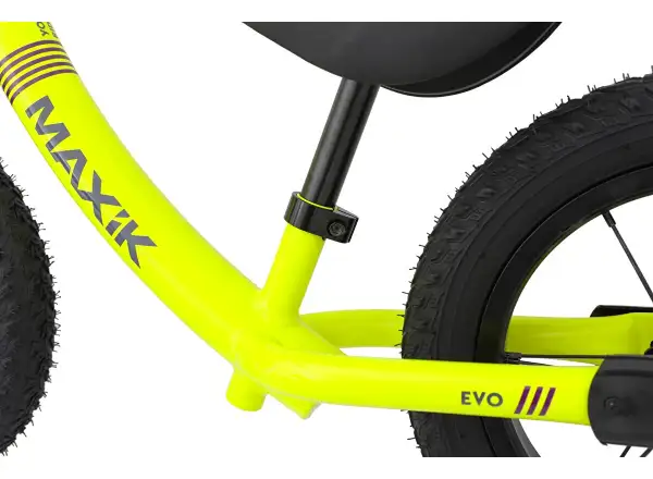 odrážedlo MAXÍK Evo Lite fluo žlutá/fialová