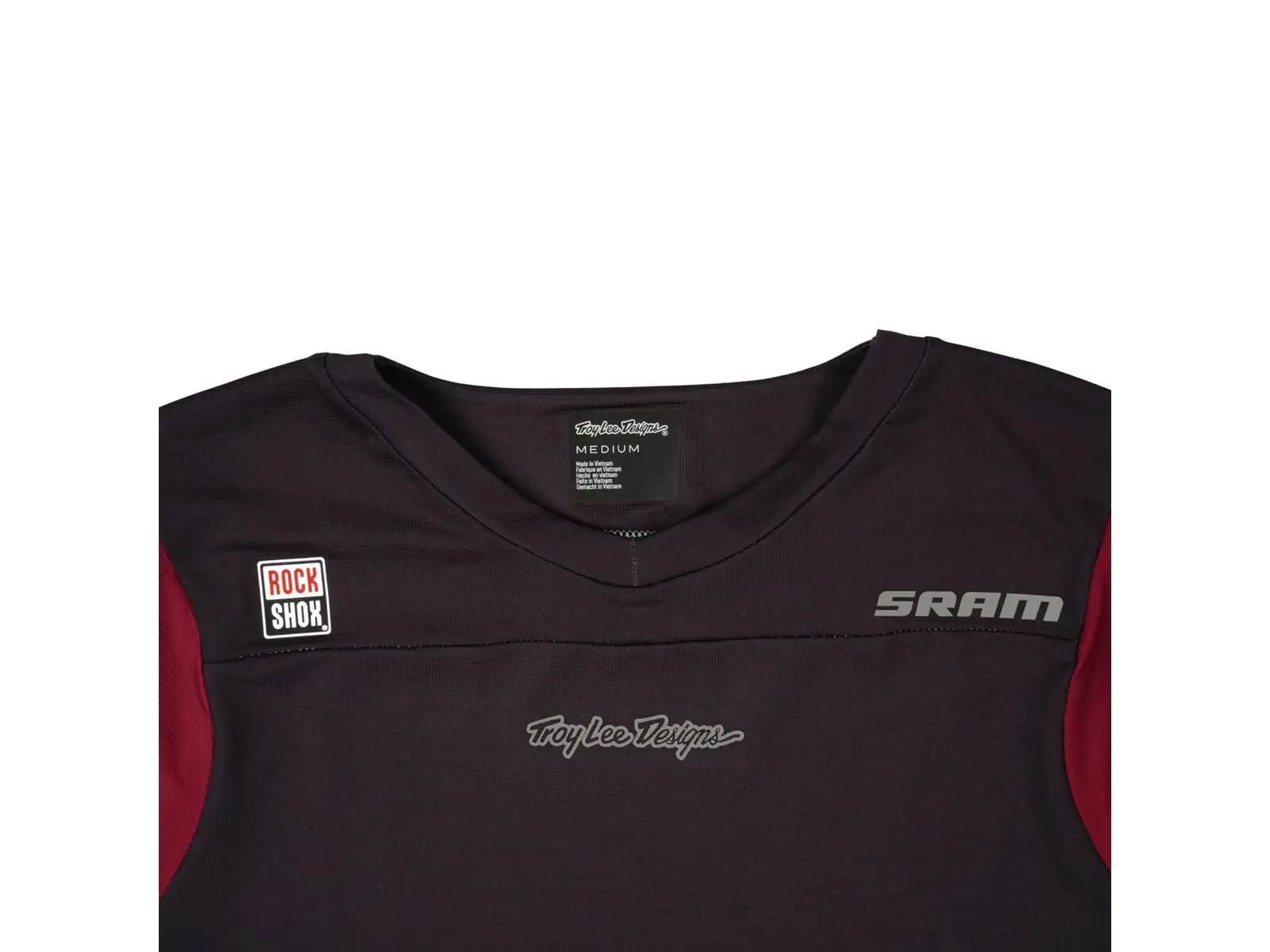 Troy Lee Designs x SRAM Skyline pánsý dres krátký rukáv Radioscape Black/Berry