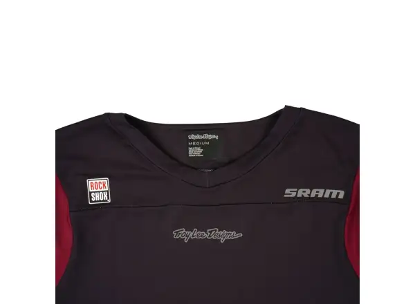Troy Lee Designs x SRAM Skyline pánsý dres krátký rukáv Radioscape Black/Berry