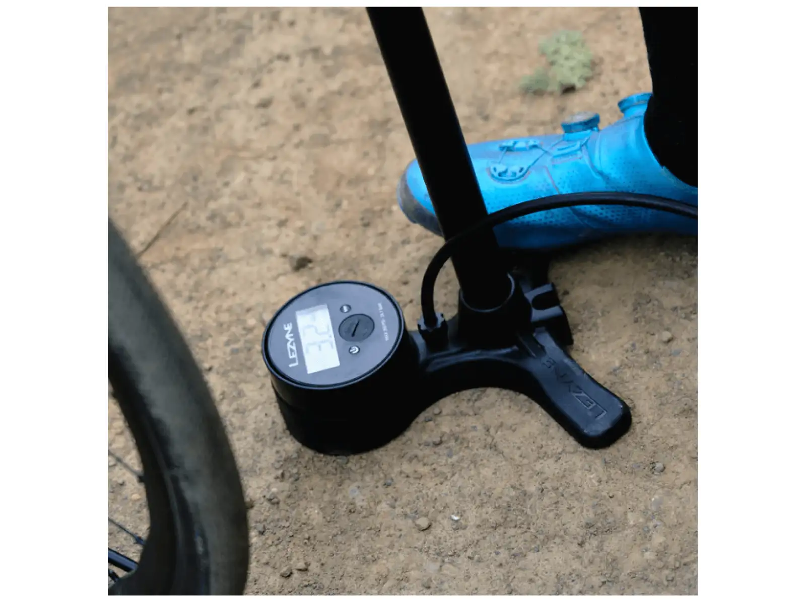 Lezyne Gravel Digital Drive pumpa Matte Black