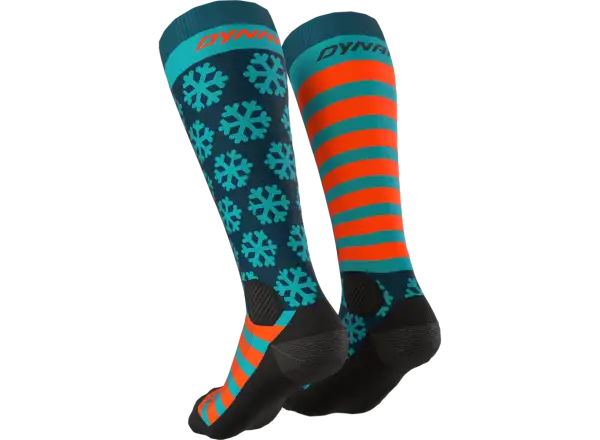 Dynafit FT Graphic ponožky Storm Blue/Flag
