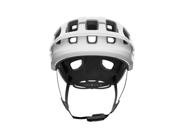 POC Cularis přilba Hydrogen White/Uranium Black Matt/Logo
