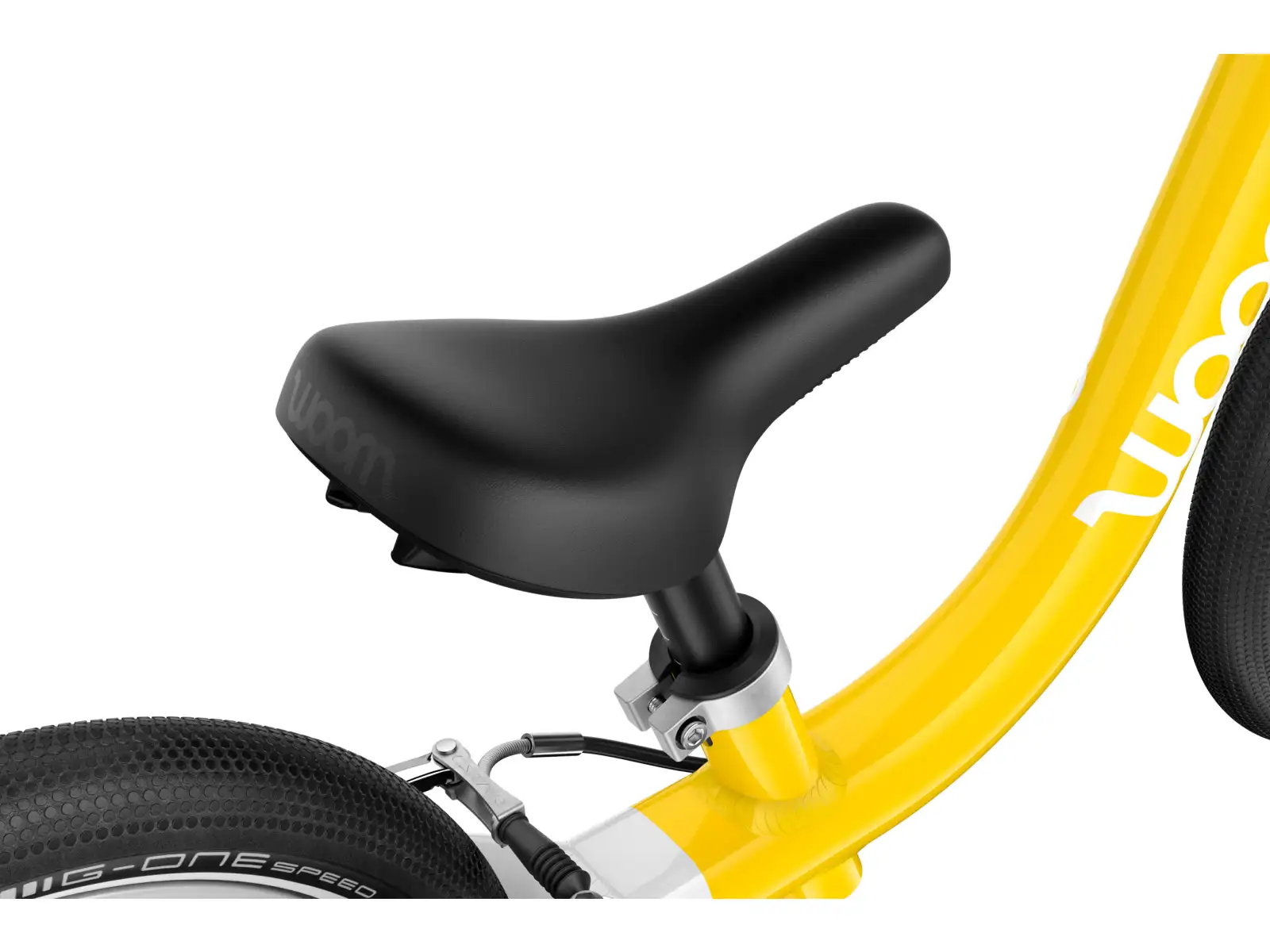 Woom GO 1 Vibrant Yellow 12 dětské odrážedlo