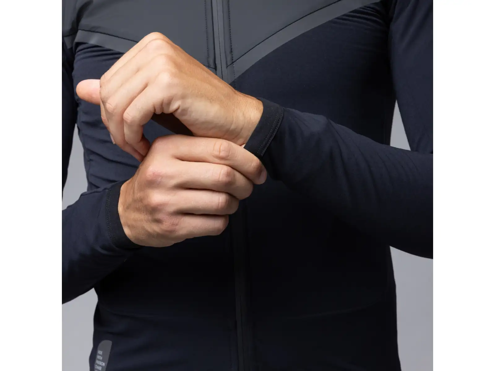 Alé R-EV1 Wool Speed pánská zimní cyklistická bunda Black
