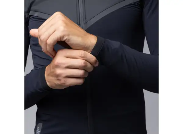 Alé R-EV1 Wool Speed pánská zimní cyklistická bunda Black
