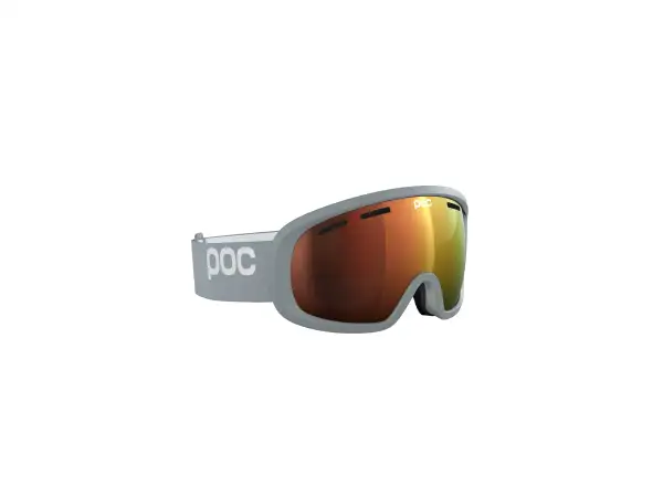 POC Fovea Mid lyžařské brýle Granite Grey/Partly Sunny Orange
