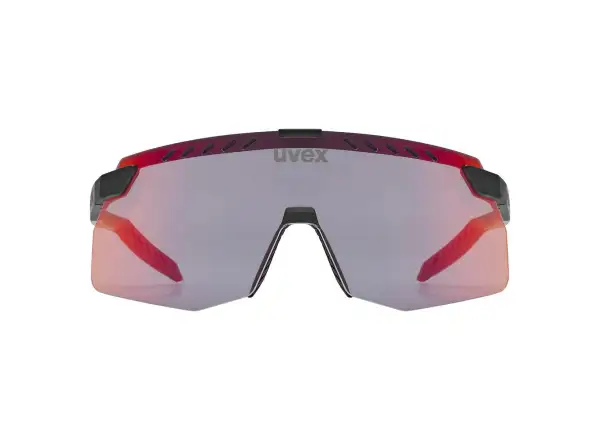 Uvex Pace Stage S sluneční brýle Black Matt/Mirror Red