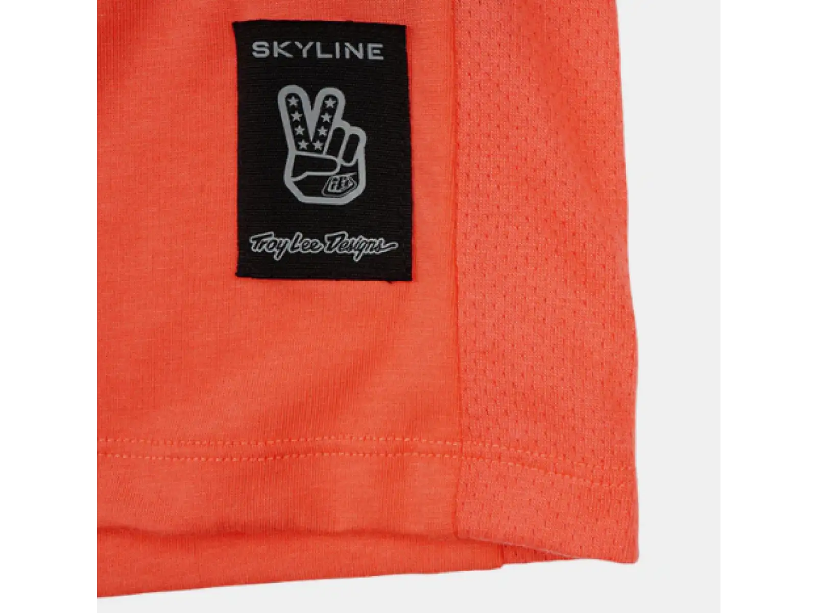 Troy Lee Designs Skyline Ride Tee dětský dres dlouhý rukáv P&W Melon
