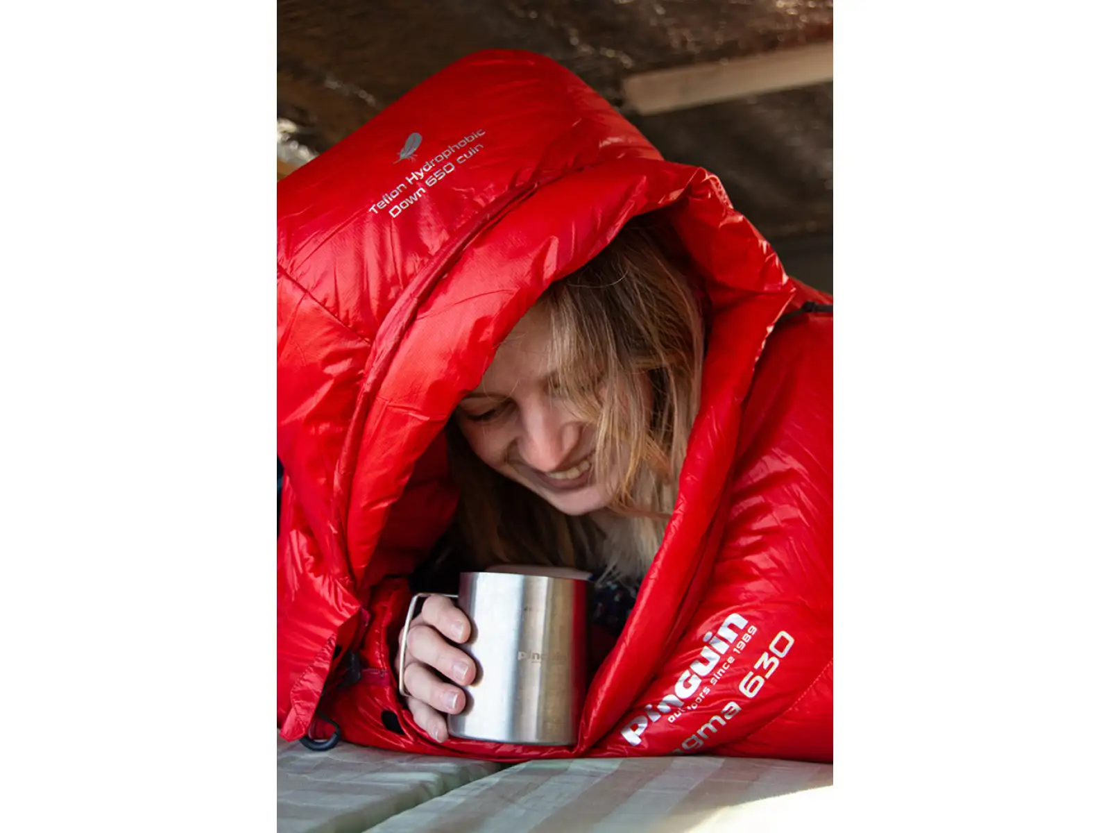 Pinguin Magma 630 Spací pytel -12°C 175 cm červená