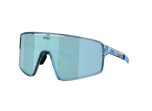 Bliz P001s sluneční brýle Transparent Blue/Smoke Ice Blue Multi