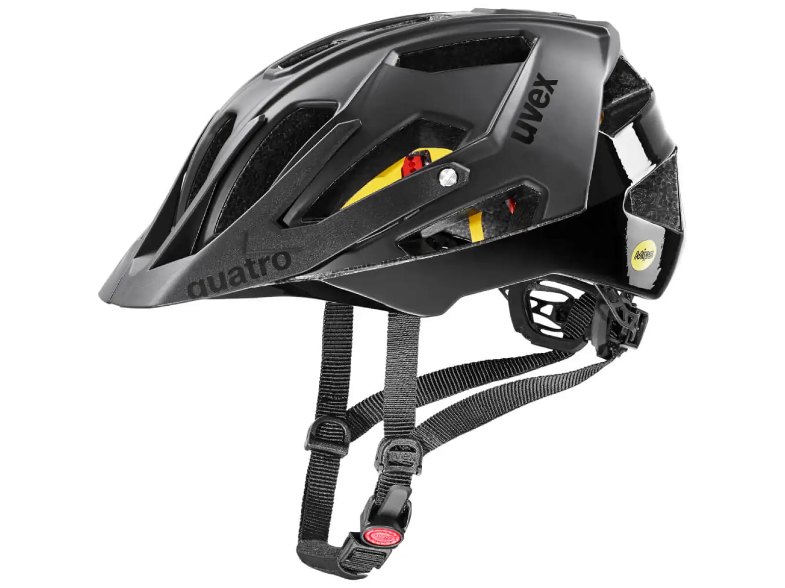 Uvex Quatro CC MIPS MTB přilba All Black