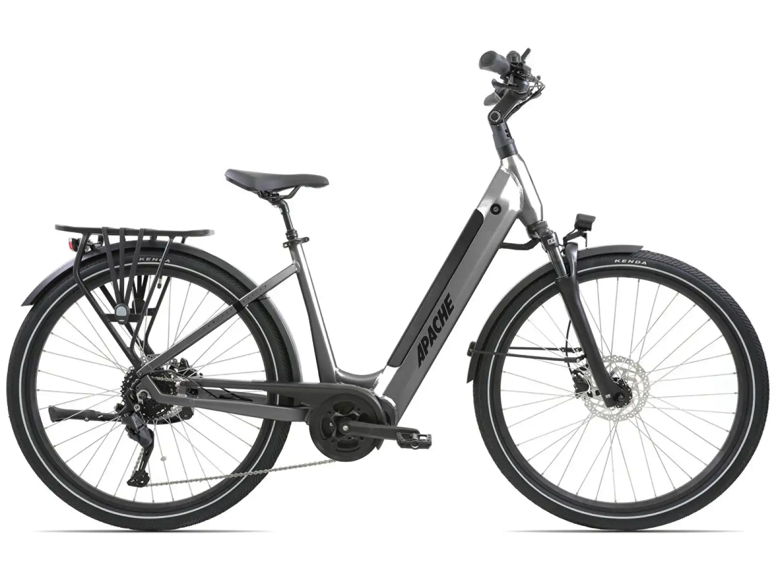 Apache Sota 3 Bafang M410 720 Wh cestovní elektrokolo šedá