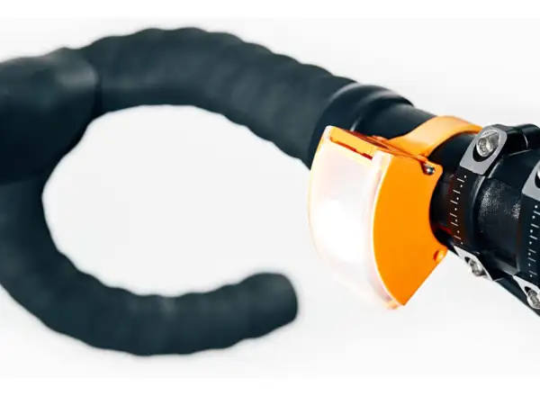 Bookman Curve přední světlo USB oranžová