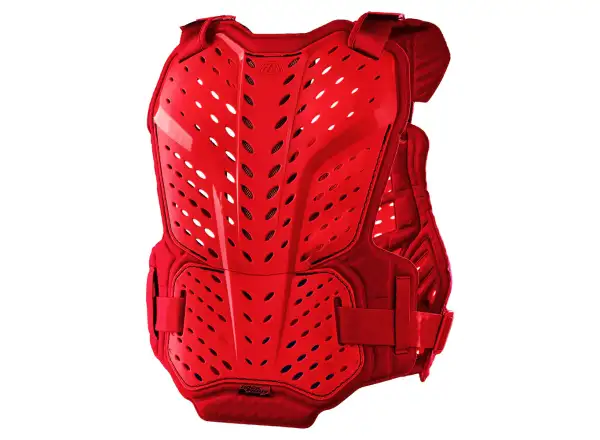 Troy Lee Designs Rockfight dětská ochranná vesta červená, vel. Uni