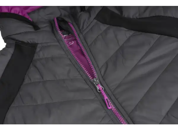 Etape Sierra Pro 3.0 dámská zimní bunda antracit/fialová