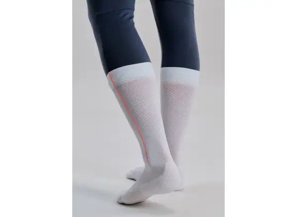 POC Race Sock Lite lyžařské ponožky Hydrogen White