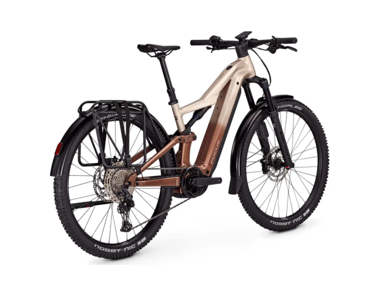 Focus Thron2 6.8 EQP ABS horské elektrokolo 800 Wh Adamantsilver/Platinumbronze
