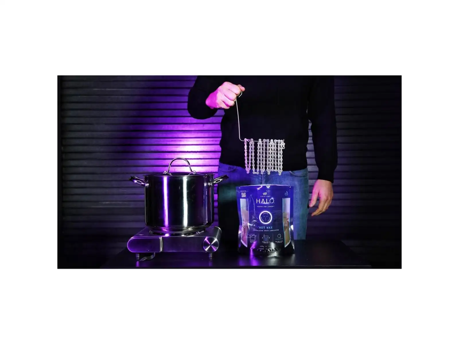 FINISH LINE HALO Hot Wax Chain 600g vosk na řetěz