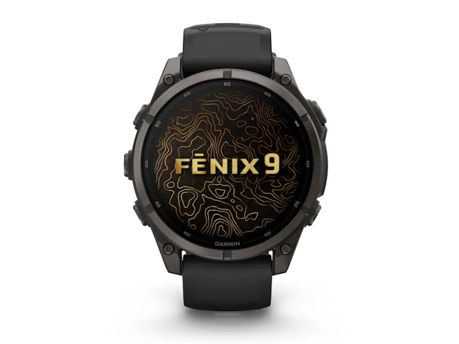 Garmin Fénix 9–47 mm chytré hodinky Carbon gray DLC Titanium/Black