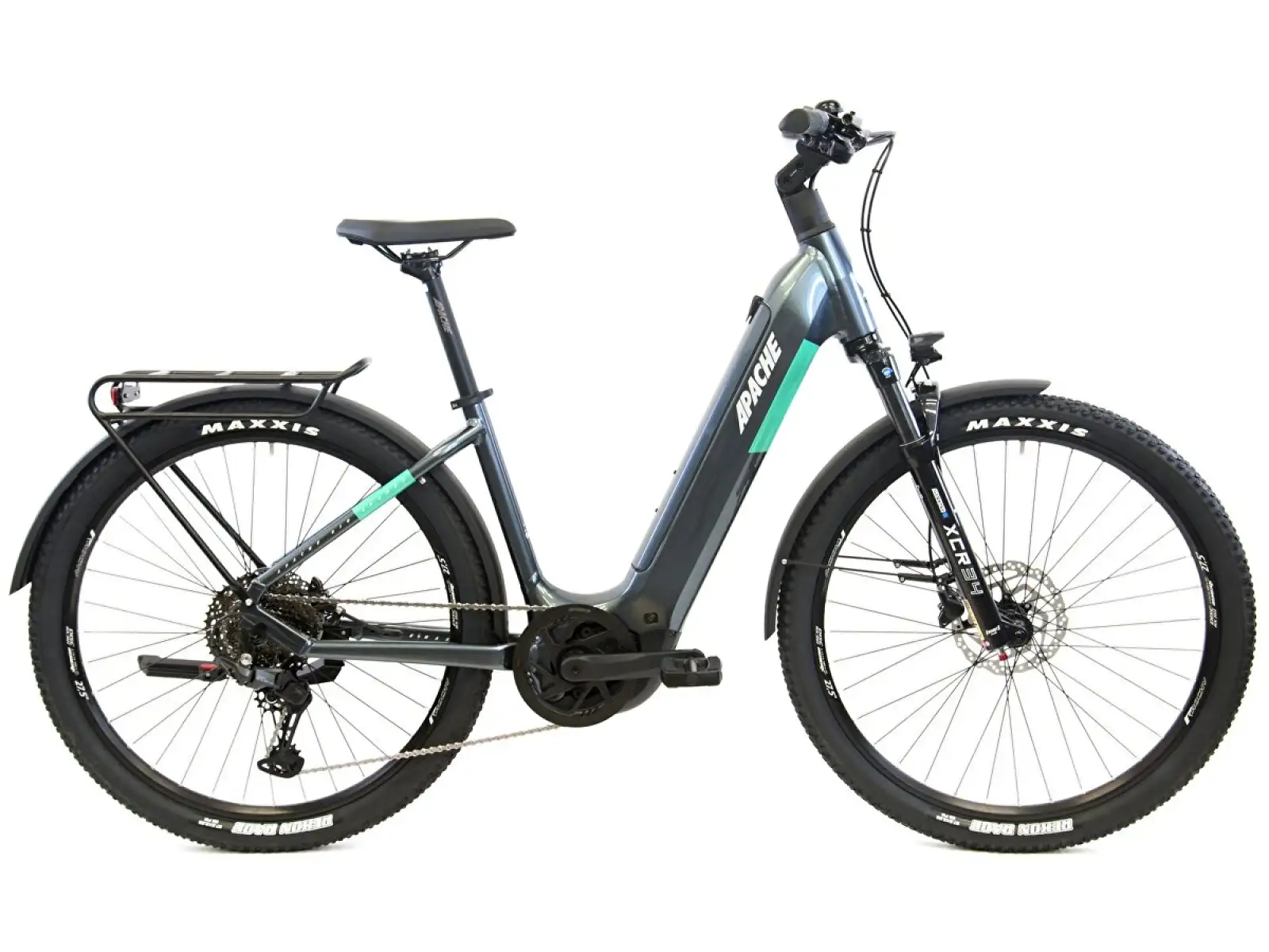 Apache Rio Grande Bosch CX 800 Wh Touring cestovní elektrokolo antracitová