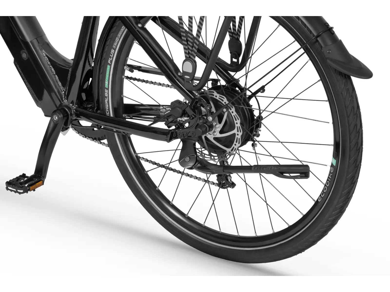 Ecobike X-Cross 630 Wh Black trekové elektrokolo