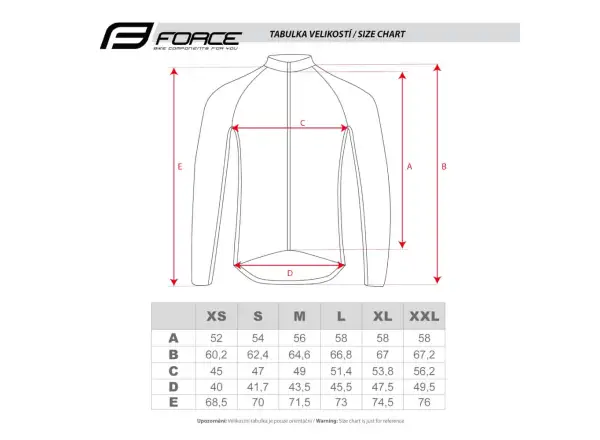 Force Spike pánský dres dlouhý rukáv černá/bílá