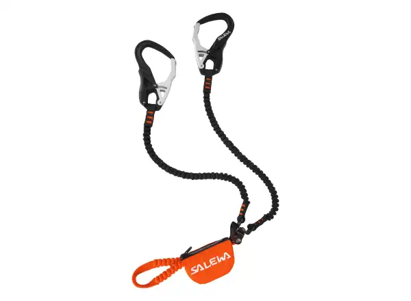 Salewa Set Via Ferrata Ergo Tex Ferratový tlumič pádů Black/Orange