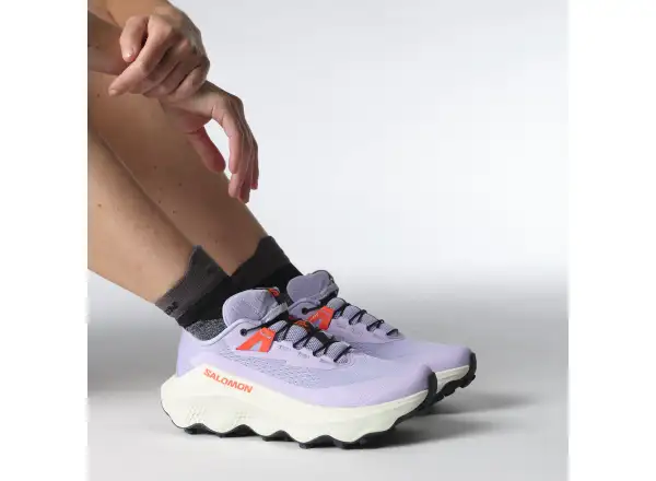 Salomon Ultra Glide 3 dámská běžecká obuv Cosmic Sky/Icicle/Neon Flame