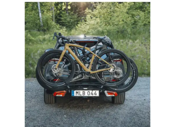 Thule EasyFold XT Black/Silver nosič 2-3 kol na tažné zařízení