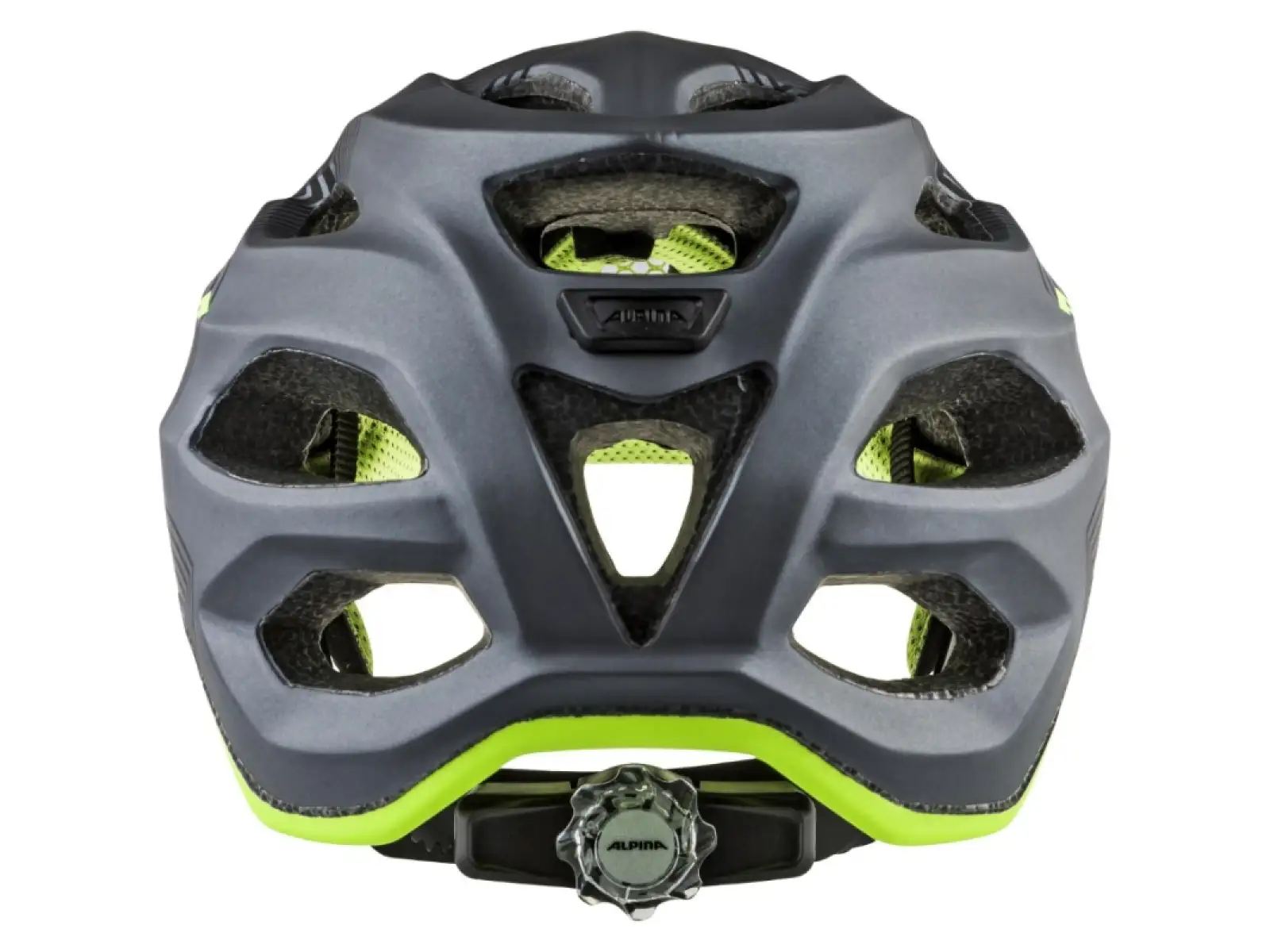 Alpina Carapax Jr. dětská přilba black/neon/yellow