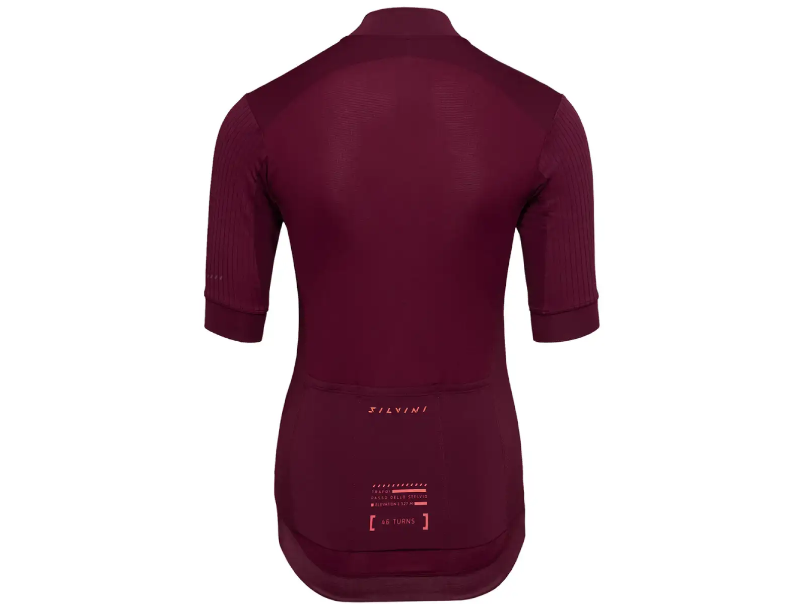 Silvini Trafoia dámský dres krátký rukáv Merlot
