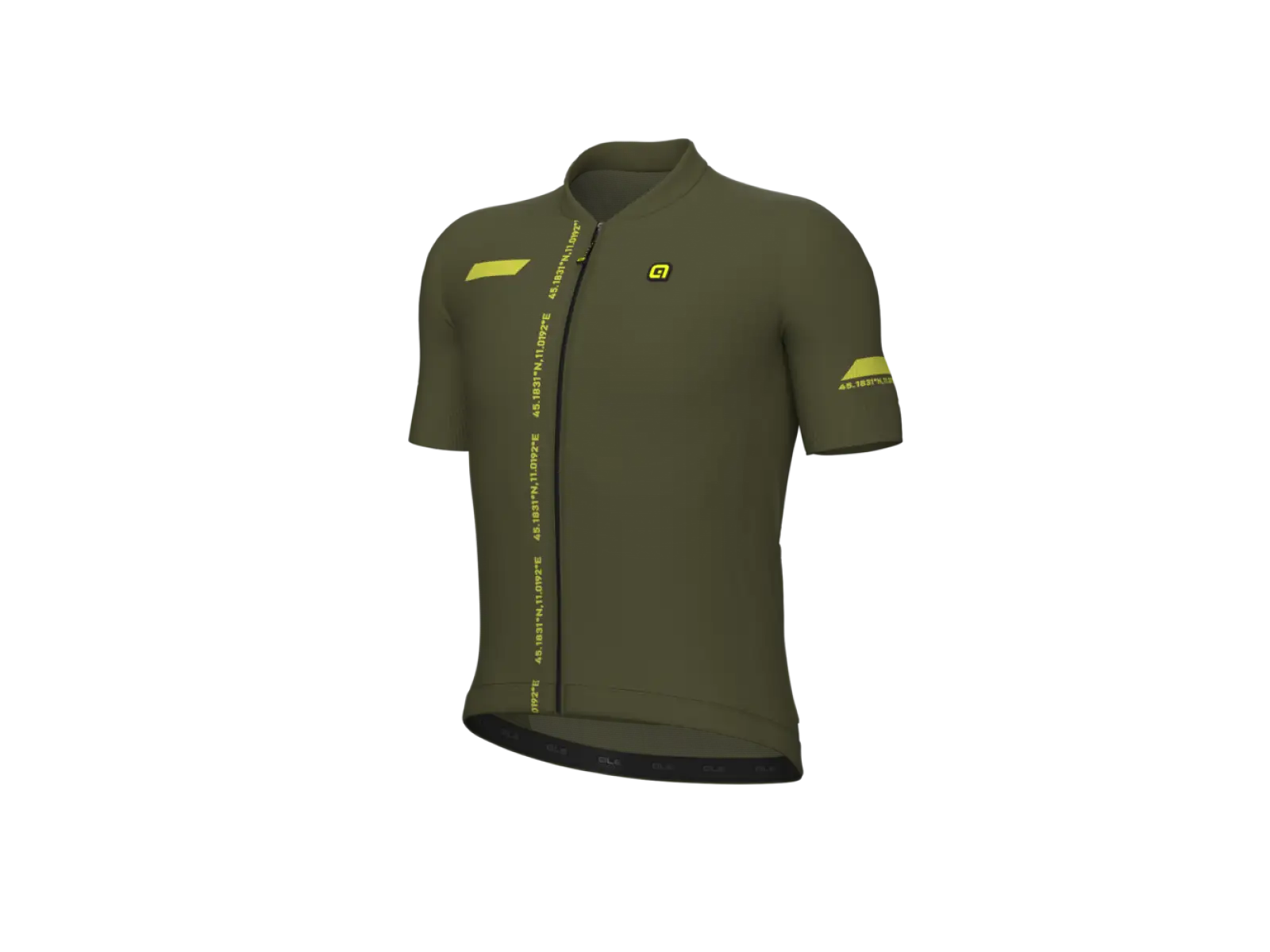Alé PR-E Follow Me pánský cyklistický dres krátký rukáv Military Green
