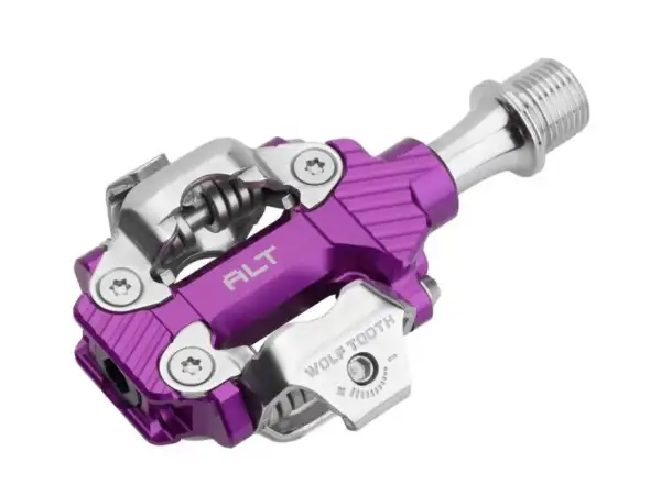 Wolf Tooth ALT XC Clipless pedály Ultraviolet Purple