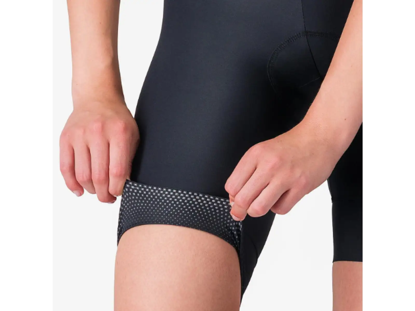 Castelli Prima 2 DT dámské kraťasy s laclem Black/Black