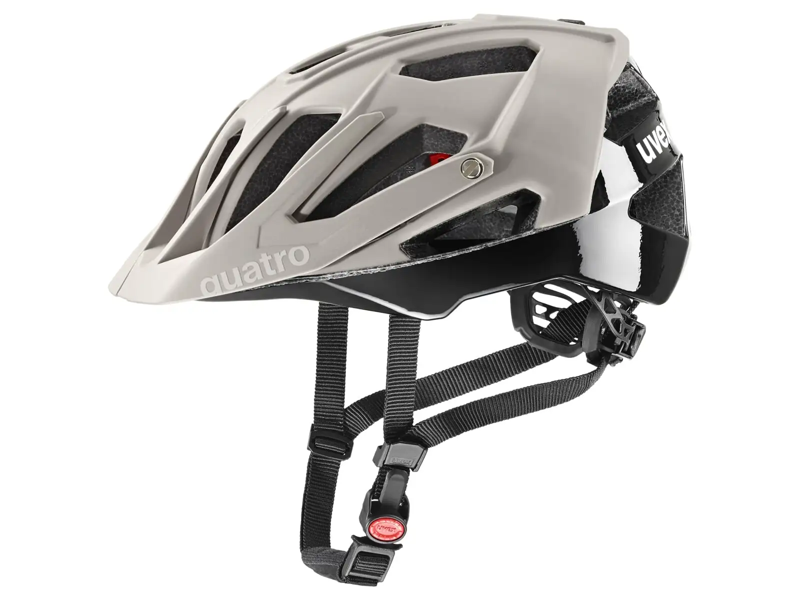 Uvex Quatro CC MTB přilba Oak Brown/Black