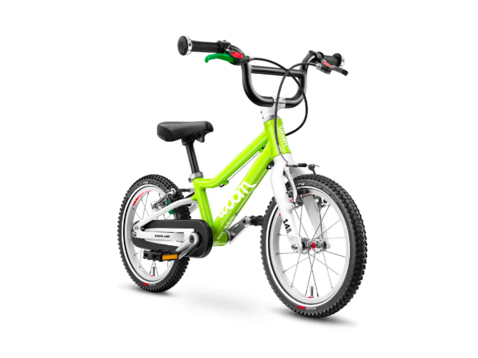 Woom 2 Lizard Lime 14 dětské kolo