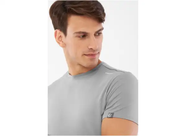 Viking Lenta Bamboo pánské triko krátký rukáv Grey