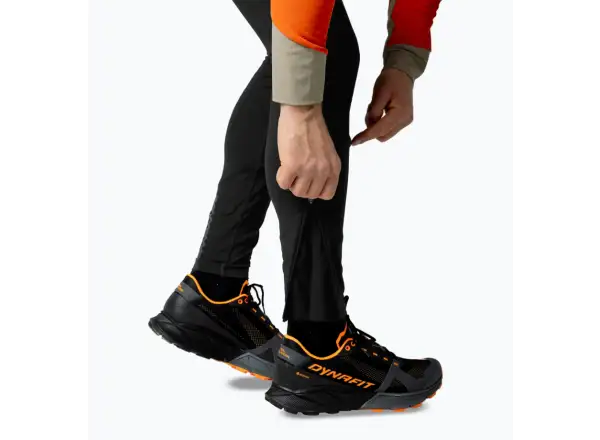 Dynafit Alpine Softshell Hybrid pánské běžecké kalhoty Black Out