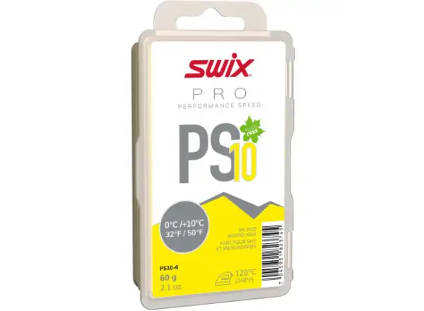 Swix PS10-6 Pure Speed skluzný vosk 60g