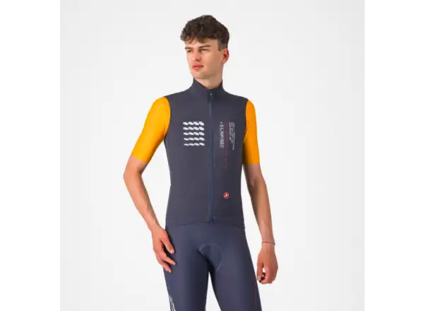 Castelli Espresso R-A/D pánská vesta Smoky Gray