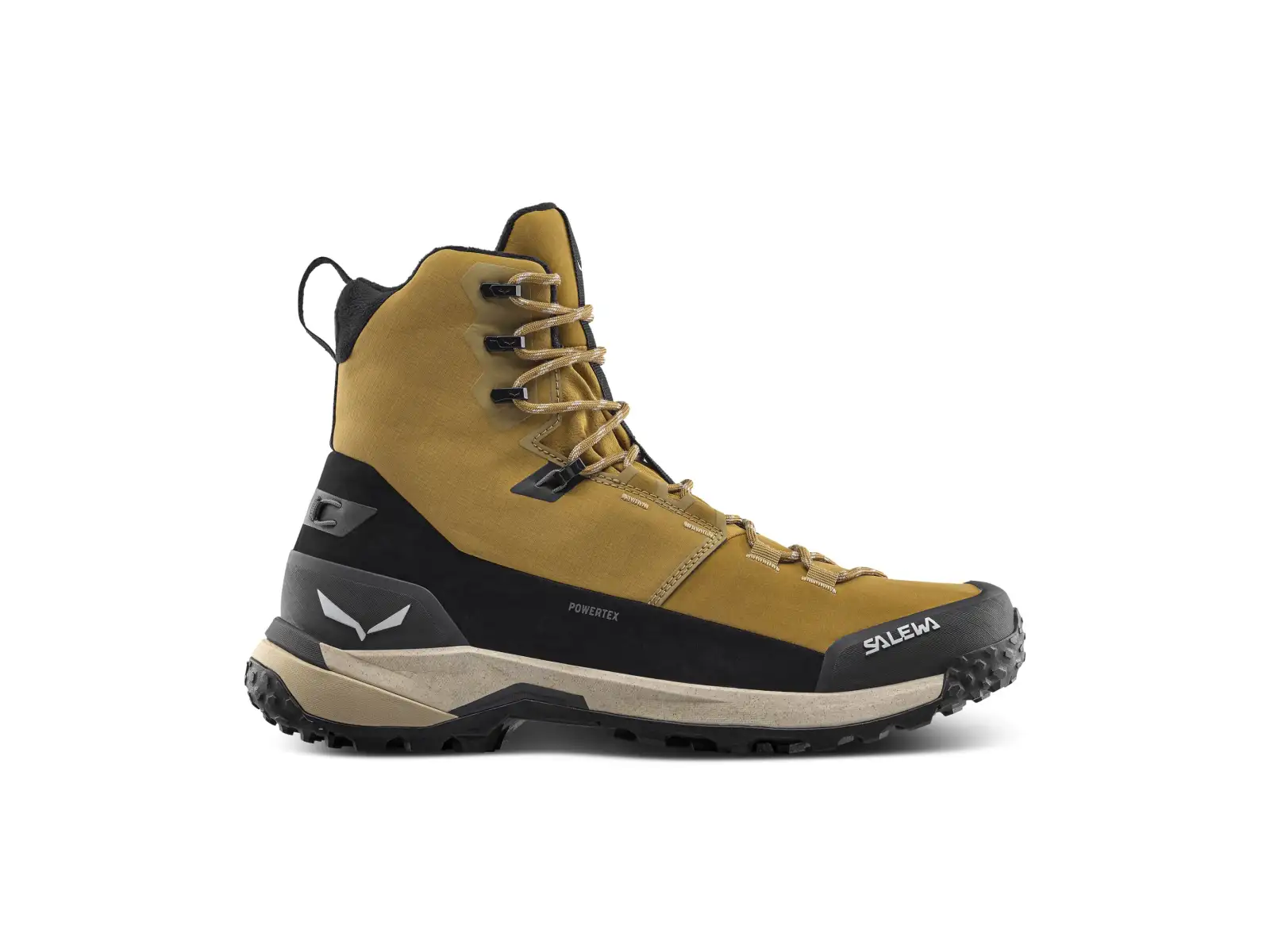 Salewa Puez Winter Mid PTX pánské boty Golden Brown / Black