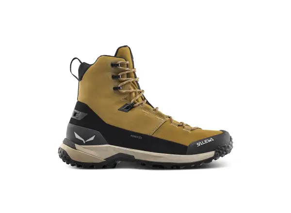 Salewa Puez Winter Mid PTX pánské boty Golden Brown / Black