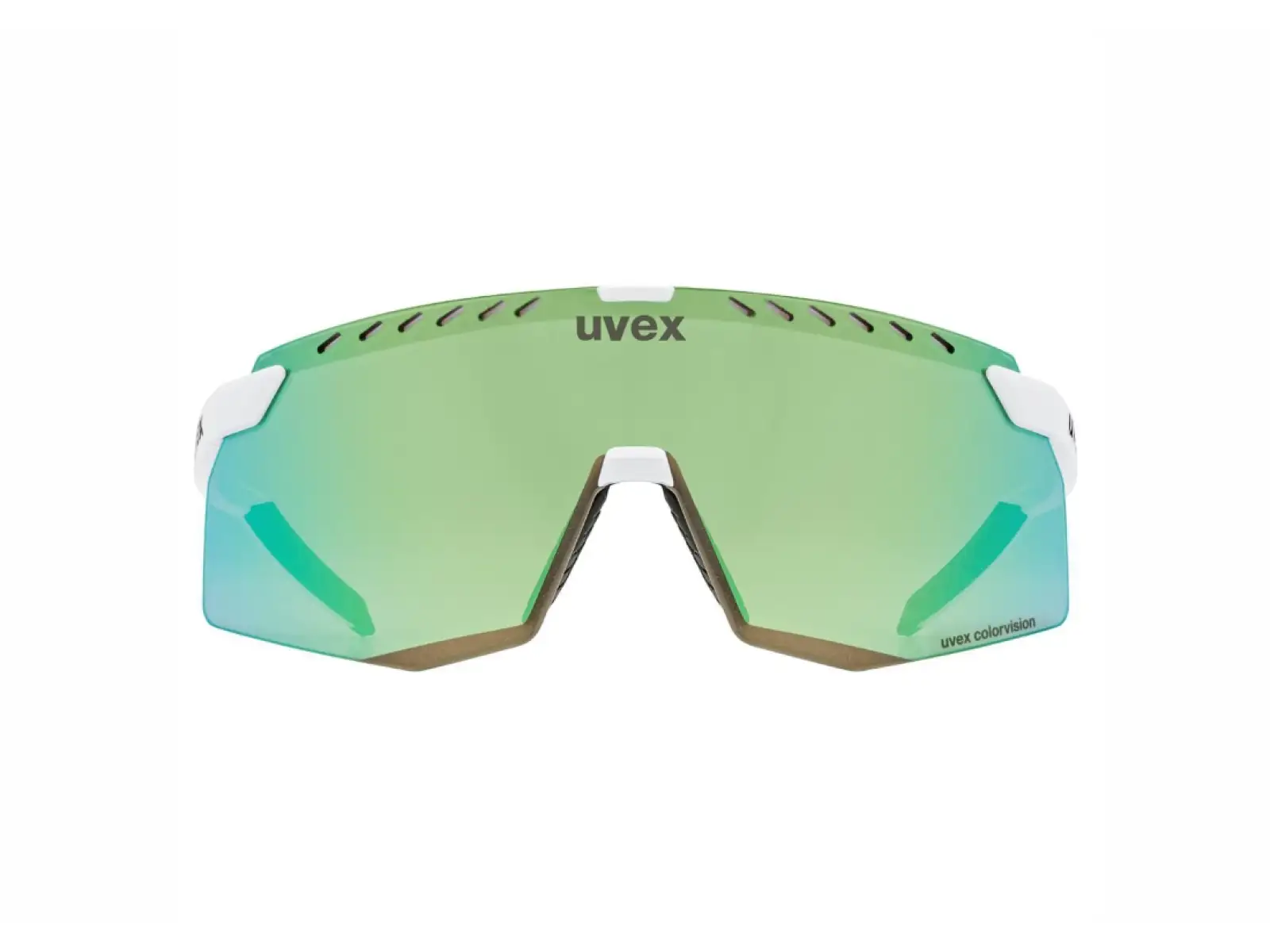 Uvex Pace Stage ColorVision Small brýle White Matt/Mirror Green